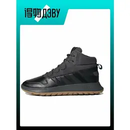adidas: Чёрные кеды 