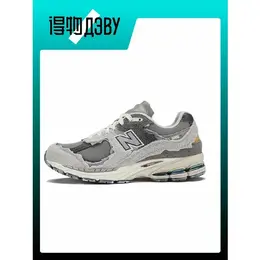 New Balance: Серые кеды 