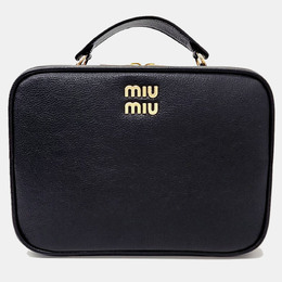 Miu Miu: Чёрная сумка на руку 