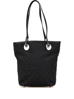 Gucci Pre-Owned: Чёрная сумка-шоппер 