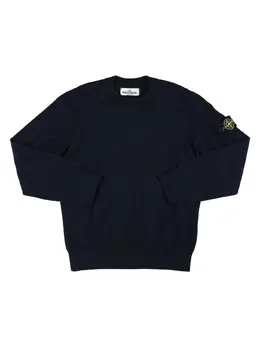 STONE ISLAND JUNIOR: Хлопковый свитшот 