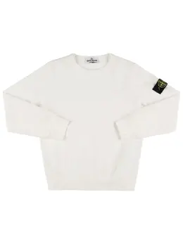 STONE ISLAND JUNIOR: Хлопковый свитшот 