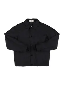 STONE ISLAND JUNIOR: Куртка на пуговицах 