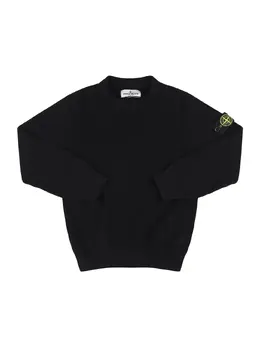 STONE ISLAND JUNIOR: Хлопковый свитер 