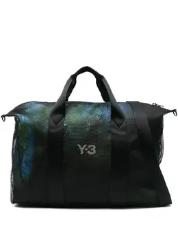 Y-3: Чёрная дорожная сумка 