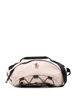 Moncler Grenoble: Розовая поясная сумка 