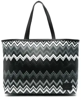 Missoni: Чёрная сумка-шоппер 
