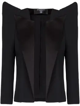 Balmain: Чёрная куртка  Spencer