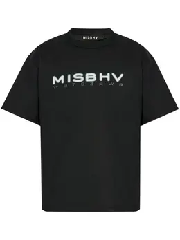 MISBHV: Футболка с принтом 