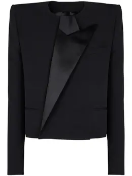 Balmain: Чёрная куртка  Spencer