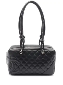 CHANEL Pre-Owned: Чёрная сумка 