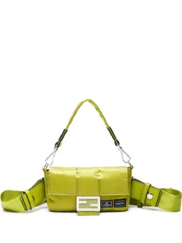 Fendi Pre-Owned: Зелёная поясная сумка 