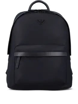 Emporio Armani: Чёрный рюкзак 