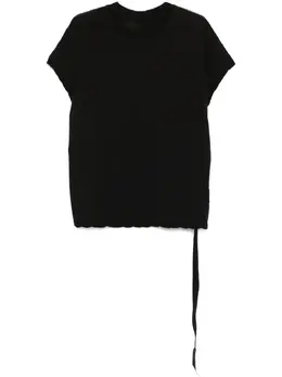 Rick Owens DRKSHDW: Чёрная футболка  Level
