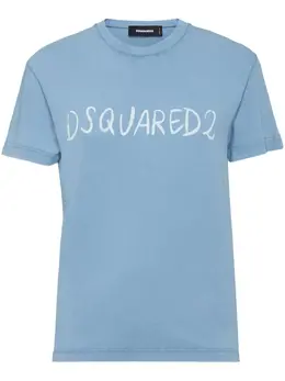 DSQUARED2: Хлопковая футболка 