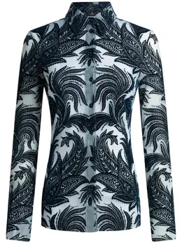 ETRO: Жаккардовая рубашка 