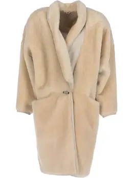 Versace Pre-Owned: Белое пальто 