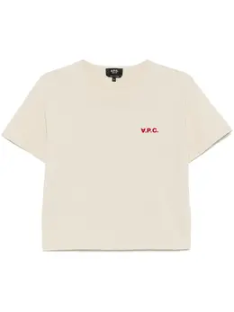 A.P.C.: Светлая футболка 