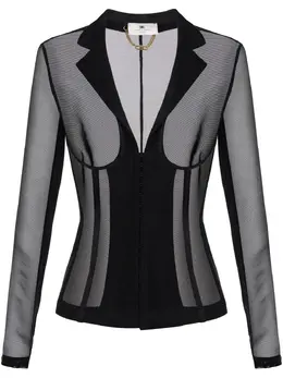 Elisabetta Franchi: Куртка из фатина 