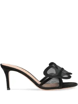 Gianvito Rossi: Чёрные сандалии 