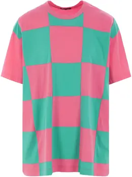 Comme des Garçons Homme Plus: Розовая футболка 
