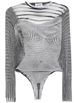 Jean Paul Gaultier: Чёрный боди 
