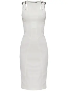 Versace Jeans Couture: Платье с разрезом 