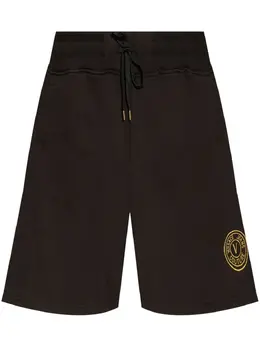 Versace Jeans Couture: Чёрные шорты 