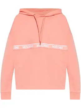 Moschino: Розовая толстовка 