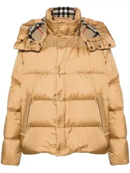 Burberry: Куртка с капюшоном 
