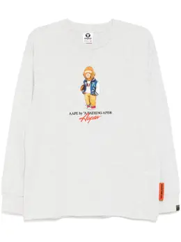 AAPE BY *A BATHING APE®: Футболка с принтом 