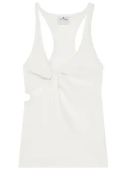 Courrèges: Белая майка 