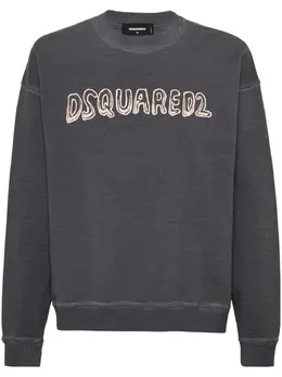 DSQUARED2: Свитшот с принтом 