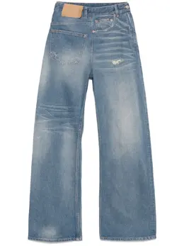 MM6 Maison Margiela: Голубые джинсы 