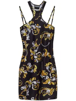 Versace Jeans Couture: Чёрное платье 