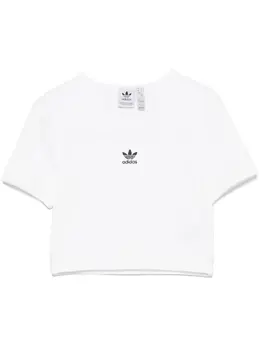 adidas: Белая футболка  Essentials
