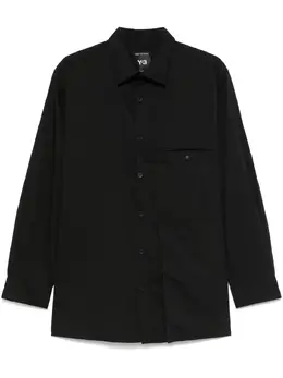 Y-3: Рубашка с карманами 