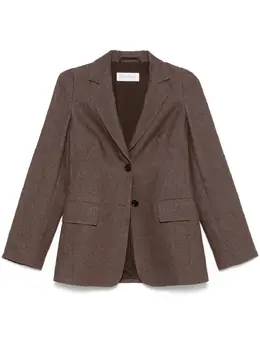 Max Mara: Коричневый жакет 
