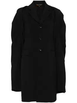Comme Des Garçons: Чёрное пальто 