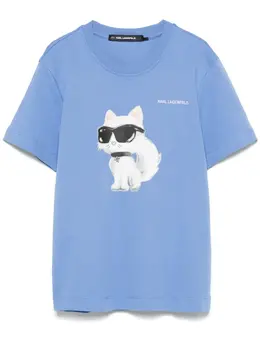 Karl Lagerfeld: Футболка  Choupette с принтом