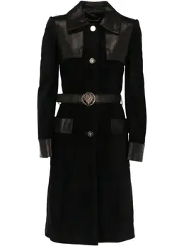 Gucci Pre-Owned: Чёрный плащ 