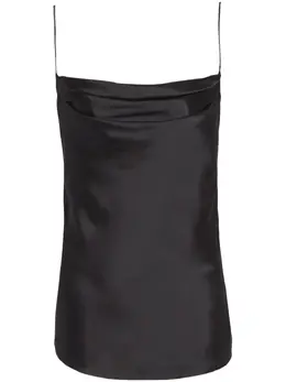 Balmain: Атласный топ 