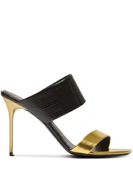 Balmain: Чёрные сандалии  PB