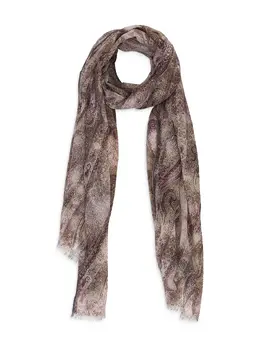Loro Piana: Шарф с принтом 