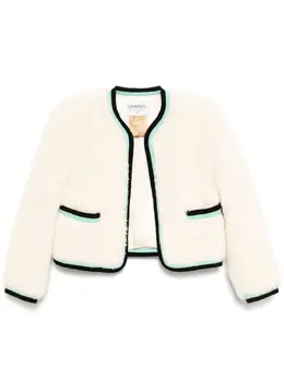 CHANEL Pre-Owned: Длинная шуба 