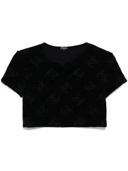 CHANEL Pre-Owned: Футболка с принтом 