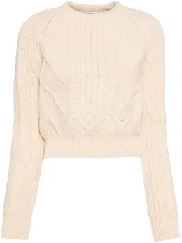 CHANEL Pre-Owned: Белый свитер 