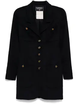 CHANEL Pre-Owned: Однобортная куртка 
