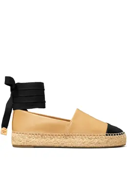 Tory Burch: Коричневые мокасины 