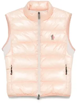 Moncler Grenoble: Светлый жилет 